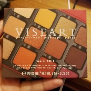 EUC Viseart Warm Edit Palette, Swatched only...